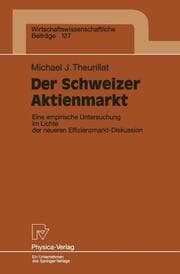 Cover von Der Schweizer Aktienmarkt