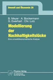 Cover von Modellierung der Nachhaltigkeitslücke