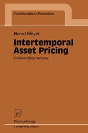 Cover von Intertemporal Asset Pricing