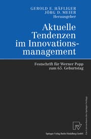 Cover von Aktuelle Tendenzen im Innovationsmanagement
