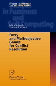 Cover von Fuzzy and Multiobjective Games for Conflict Resolution