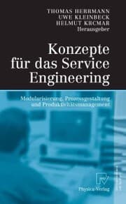 Cover von Konzepte für das Service Engineering