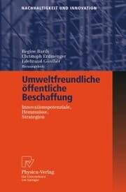 Cover von Umweltfreundliche öffentliche Beschaffung