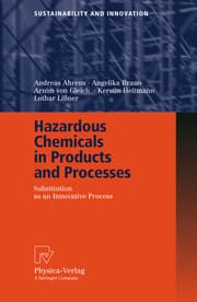 Cover von Hazardous Chemicals in Products and Processes