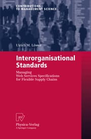 Cover von Interorganisational Standards