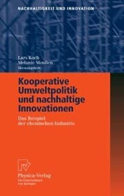 Cover von Kooperative Umweltpolitik und nachhaltige Innovationen