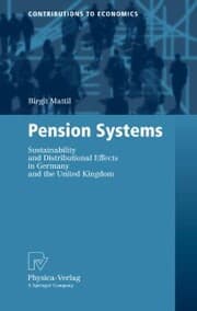 Cover von Pension Systems