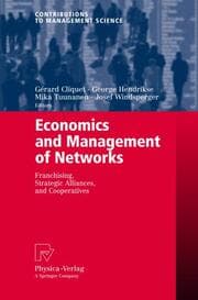 Cover von Economics and Management of Networks