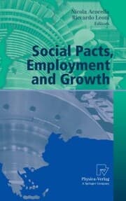 Cover von Social Pacts, Employment and Growth