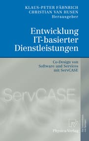 Cover von Entwicklung IT-basierter Dienstleistungen