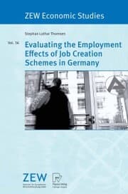 Cover von Evaluating the Employment Effects of Job Creation Schemes in Germany