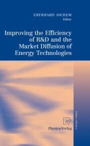Cover von Improving the Efficiency of R&D and the Market Diffusion of Energy Technologies