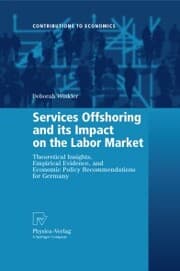 Cover von Services Offshoring and its Impact on the Labor Market