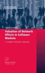 Cover von Valuation of Network Effects in Software Markets