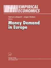 Cover von Money Demand in Europe