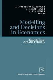 Cover von Modelling and Decisions in Economics