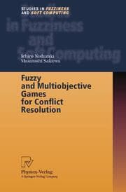 Cover von Fuzzy and Multiobjective Games for Conflict Resolution