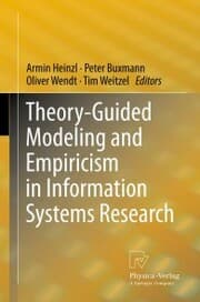 Cover von Theory-Guided Modeling and Empiricism in Information Systems Research