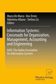 Cover von Information Systems: Crossroads for Organization, Management, Accounting and Engineering