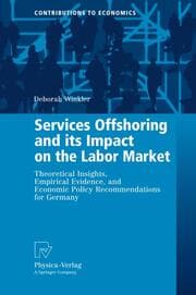 Cover von Services Offshoring and its Impact on the Labor Market