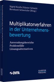 Cover von Multiplikatorverfahren in der Unternehmensbewertung