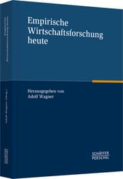 Cover von Empirische Wirtschaftsforschung heute