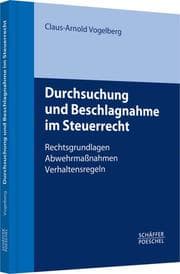 Cover von Durchsuchung und Beschlagnahme im Steuerrecht
