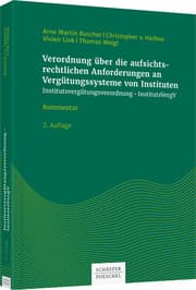 Cover von Verordnung über die aufsichtsrechtlichen Anforderungen an Vergütungssysteme von Instituten