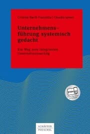 Cover von Unternehmensführung systemisch gedacht