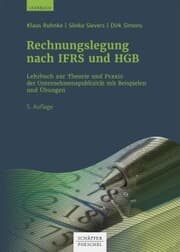 Cover von Rechnungslegung nach IFRS und HGB