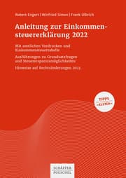 Cover von Anleitung zur Einkommensteuererklärung 2022
