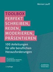 Cover von Toolbox: Perfekt schreiben, reden, moderieren, präsentieren