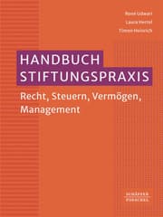 Cover von Handbuch Stiftungspraxis