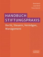 Cover von Handbuch Stiftungspraxis