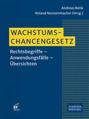 Cover von Wachstumschancengesetz