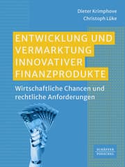 Cover von Entwicklung und Vermarktung innovativer Finanzprodukte