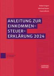 Cover von Anleitung zur Einkommensteuererklärung 2024