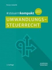 Cover von steuernkompakt Umwandlungssteuerrecht