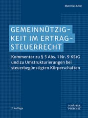 Cover von Gemeinnützigkeit im Ertragsteuerrecht