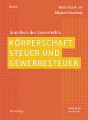 Cover von Körperschaftsteuer und Gewerbesteuer