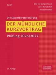 Cover von Der mündliche Kurzvortrag