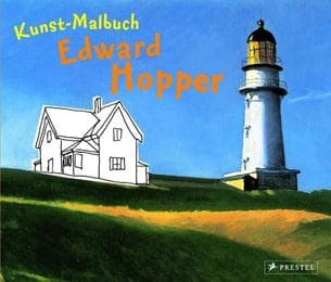 Cover von Kunst-Malbuch Edward Hopper