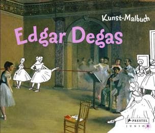 Cover von Kunst-Malbuch Edgar Degas