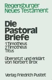 Cover von Die Pastoralbriefe