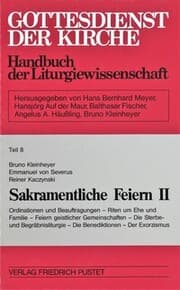 Cover von Gottesdienst der Kirche - Sakramentliche Feiern II
