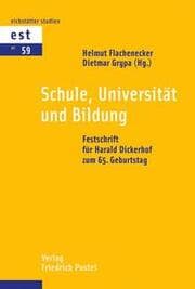 Cover von Schule, Universität und Bildung