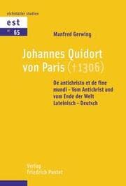 Cover von Johannes Quidort von Paris