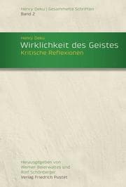 Cover von Henry Deku / Wirklichkeit des Geistes