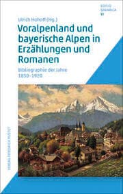 Cover von Voralpenland und bayerische Alpen in Erzählungen und Romanen