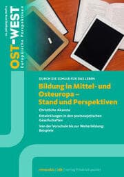 Cover von Bildung in Mittel- und Osteuropa - Stand und Perspektiven